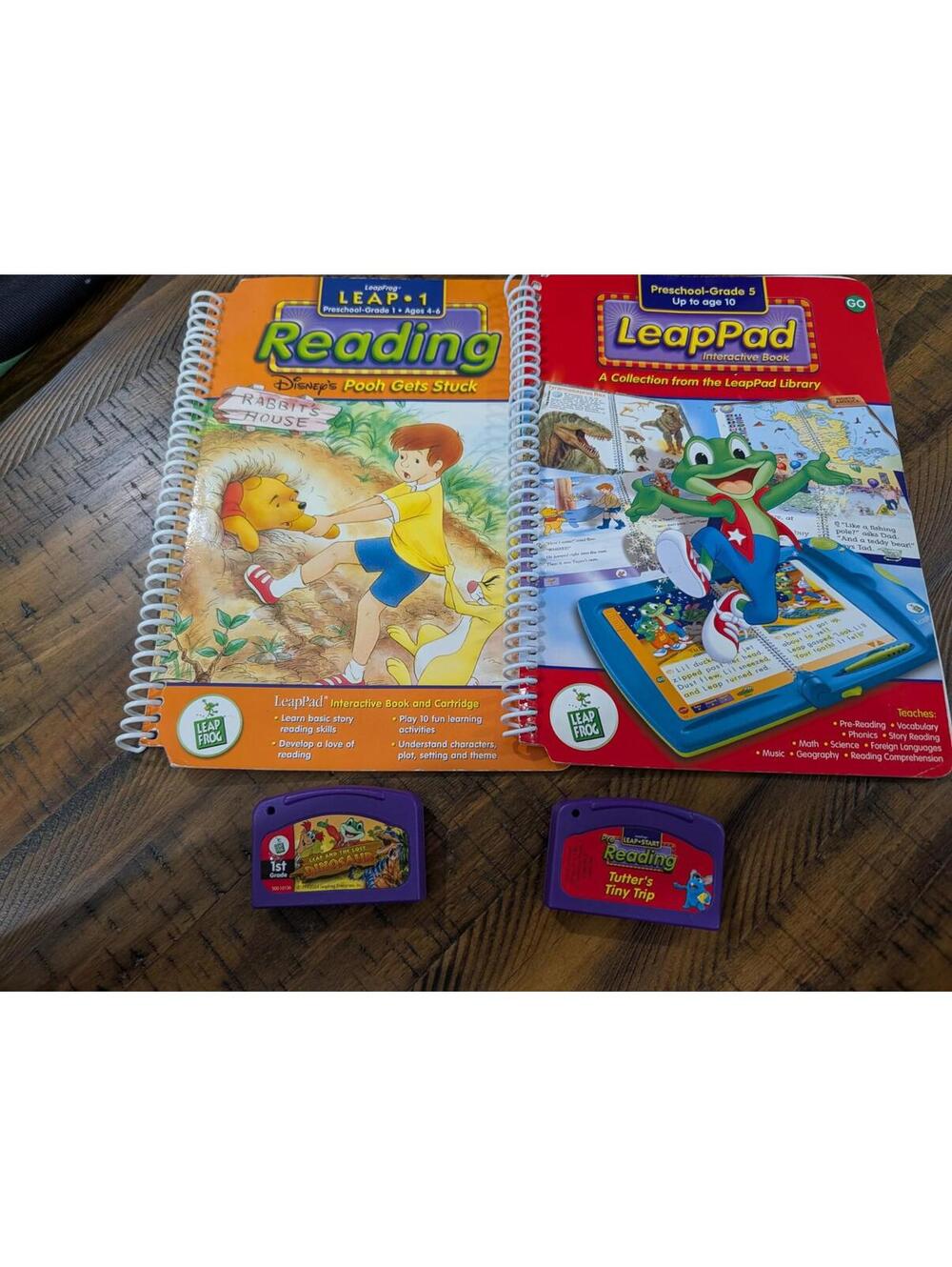 leappad frog books and cartridges Neither Match Random Lot